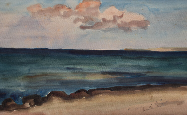 Gerhard Schulte-Dahling - Ostsee - o.J. - Aquarell