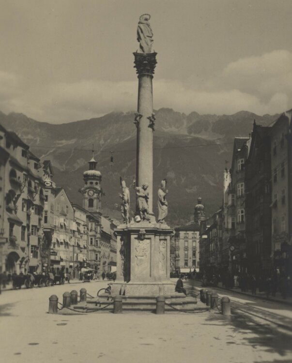 Adalbert Defner - Innsbruck Annasäule - o.J. - Fotografie