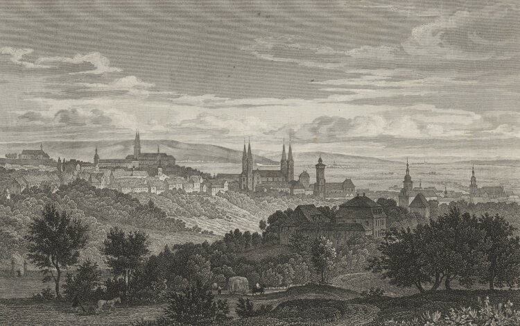 E. Grünewald - Bamberg - 1837 - Stahlstich