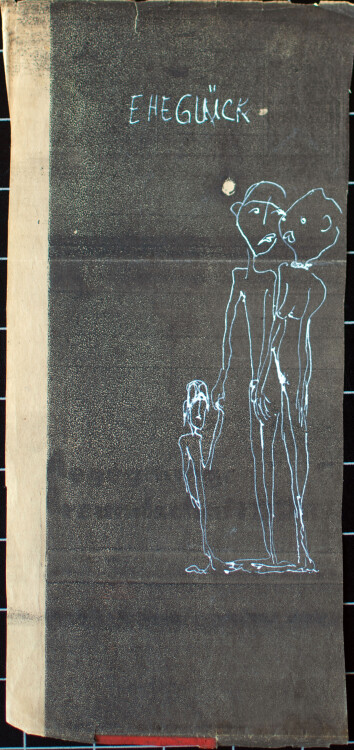 Michael Kutzner - Eheglück - um 1975 - Zeichnung