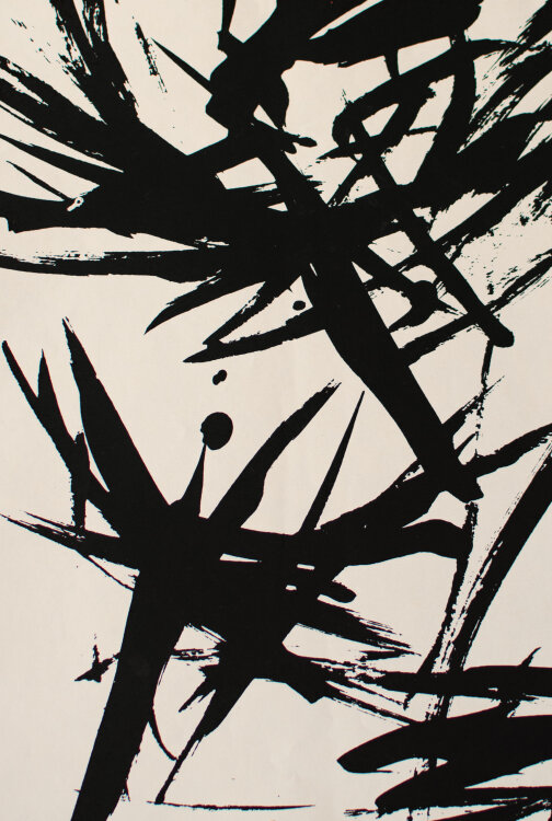 Michael Kutzner - Abstrahierte Linien - 1985-86 - Lithografie