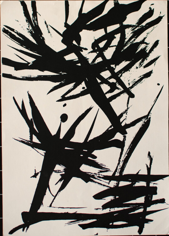 Michael Kutzner - Abstrahierte Linien - 1985-86 - Lithografie
