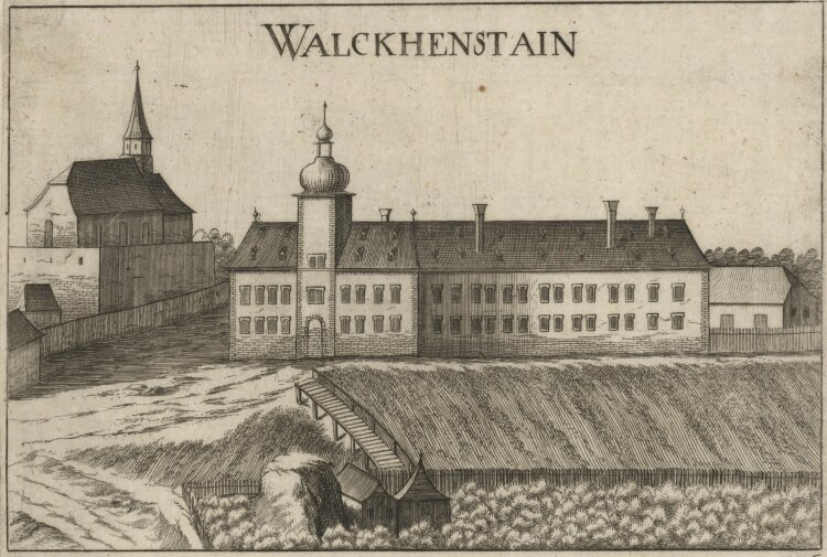 Georg Matthäus Vischer - Schloss Walkenstain - 1672...