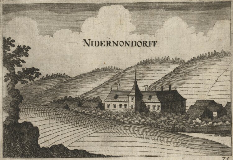 Georg Matthäus Vischer - Schloss Nidernondorff -...