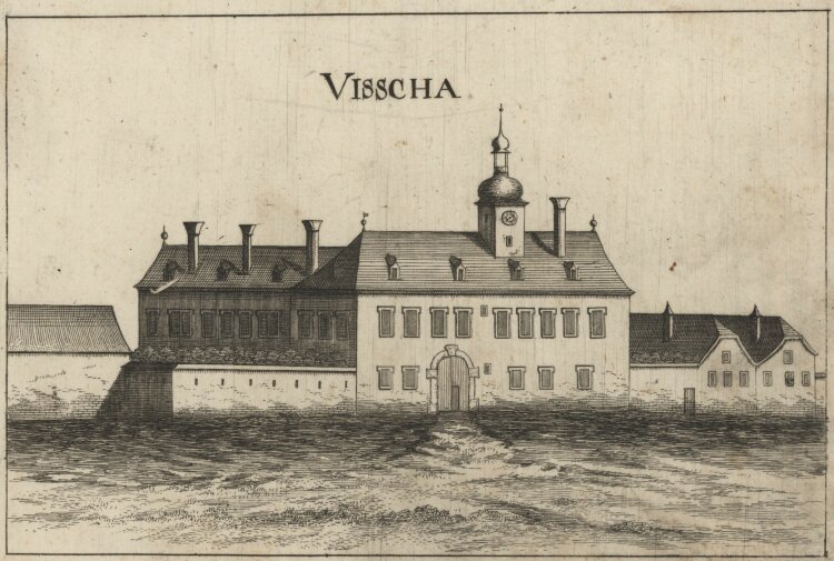 Georg Matthäus Vischer - Bad Fischau-Brunn Schloss - 1672 - Kupferstich