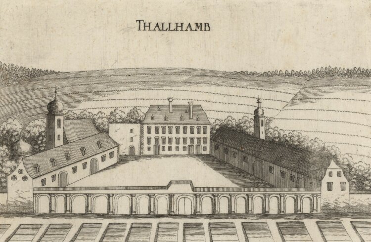 Georg Matthäus Vischer - Schloss Thalheim - 1672 - Kupferstich
