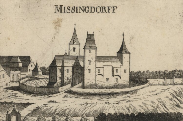 Georg Matthäus Vischer - Feste Missingdorf - 1672 - Kupferstich