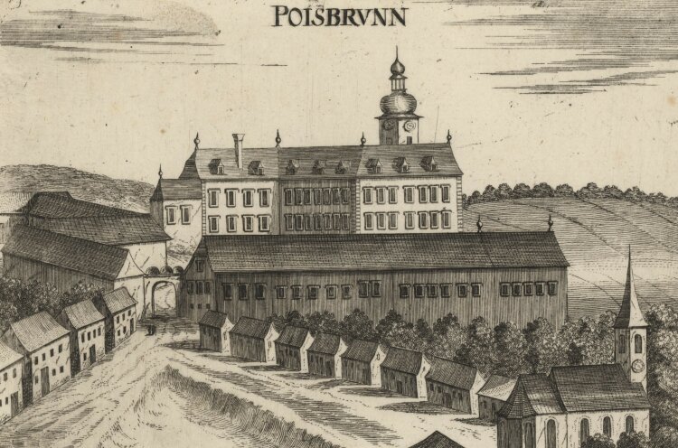 Georg Matthäus Vischer - Schloss Poysbrunn - 1672 -...