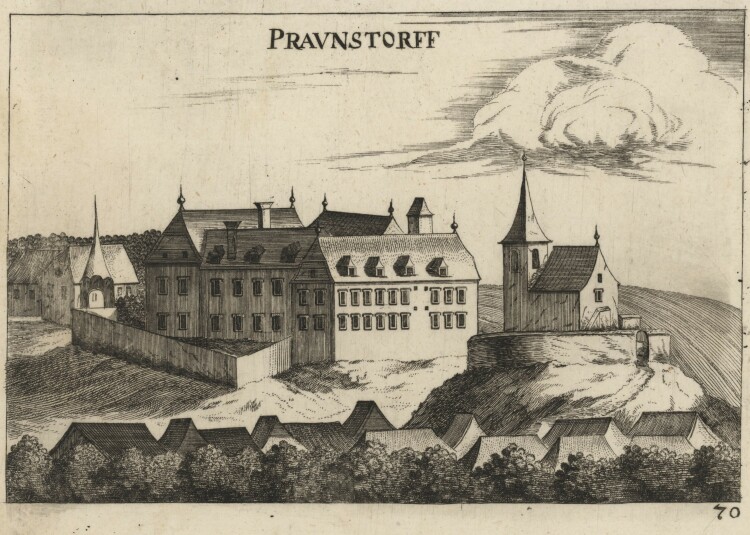 Georg Matthäus Vischer - Schloss Praunstorff - 1672...