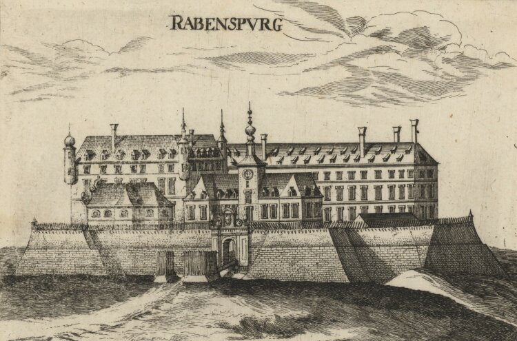 Georg Matthäus Vischer - Schloss Rabensburg - 1672 - Kupferstich