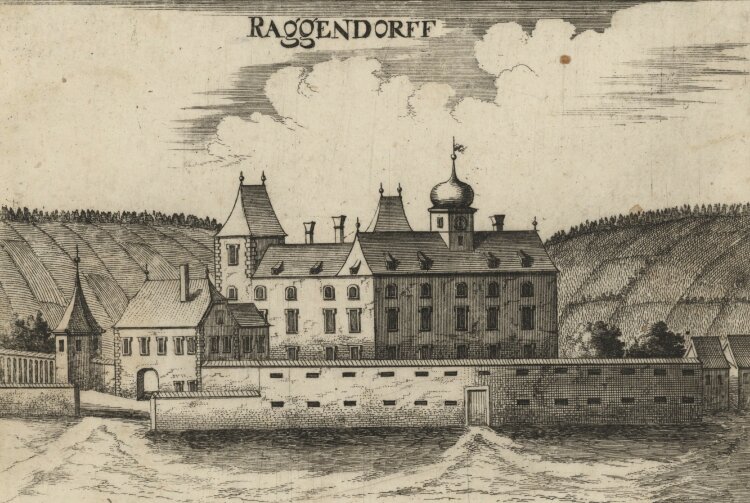 Georg Matthäus Vischer - Schloss Raggendorf - 1672 - Kupferstich
