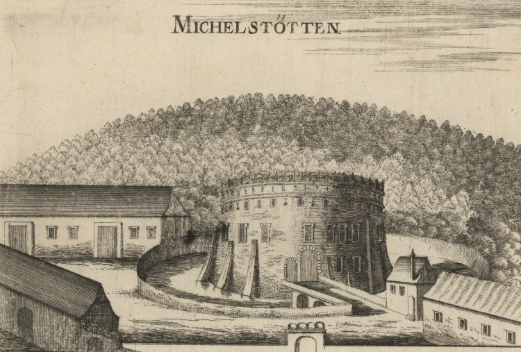 Georg Matthäus Vischer - Burg Michelstetten - 1672 -...