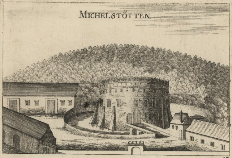 Georg Matthäus Vischer - Burg Michelstetten - 1672 -...