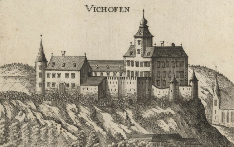 Georg Matthäus Vischer - Schloss Viehofen - 1672 -...