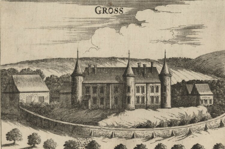 Georg Matthäus Vischer - Schloss Groß - 1672 -...
