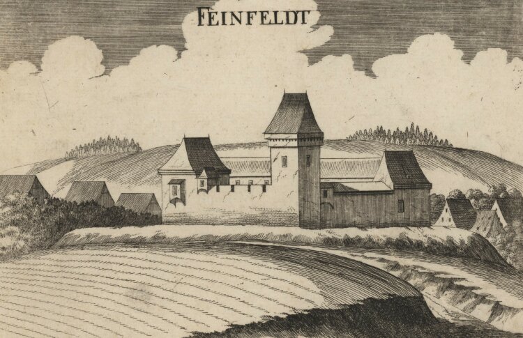 Georg Matthäus Vischer - Veste Feinfeld - 1672 -...