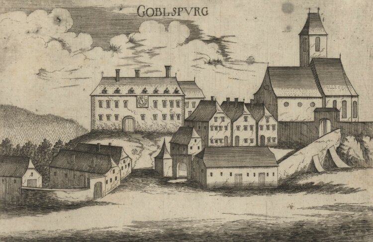 Georg Matthäus Vischer - Schloss Gobelsburg - 1672 - Kupferstich