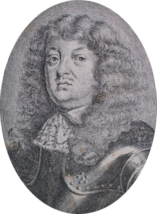 Matthäus Merian - Porträt Leopold Wilhelm von Baden-Baden - o.J. - Kupferstich