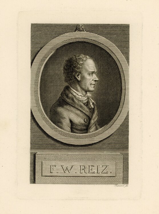 Medardus Thoenert - Bildnis des Friedrich Wolfgang Reiz -...