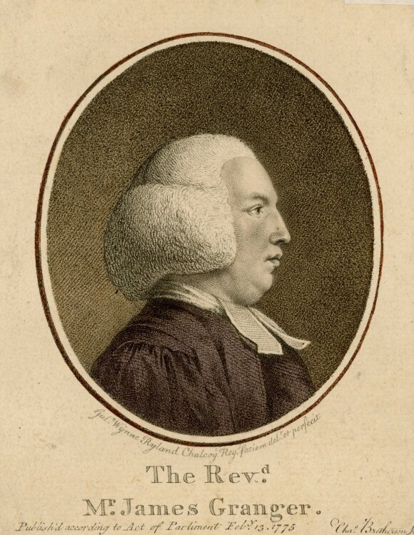 Charles Bretherton - Bildnis des James Granger - o.J. - Kolorierte Lithografhie