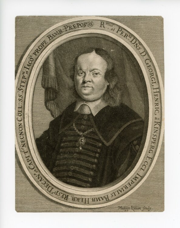 Philipp Kilian - Bildnis des Heinrich Georg von...