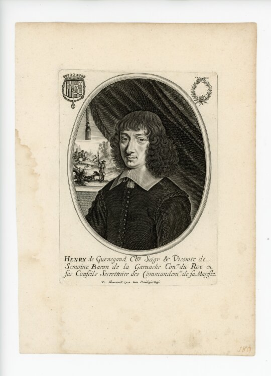 unbekannt - Bildnis des Henri de Guénégaud...