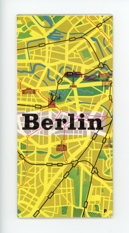 unbekannt - Stadtplan Berlin - o.J. - Offsetdruck