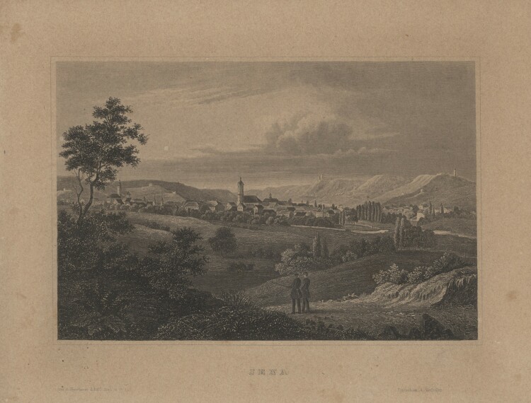 Unbekannt - Jena - um 1835 - Stahlstich