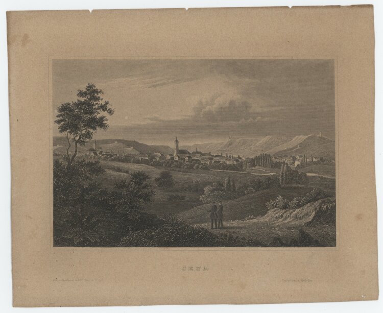 Unbekannt - Jena - um 1835 - Stahlstich
