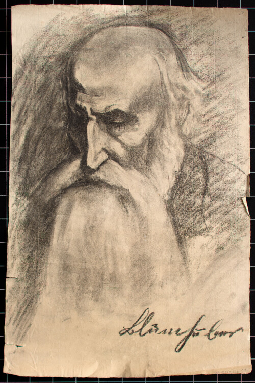 Georg Blümhuber - Paarporträt, Doppelt - o.J. - Zeichnung