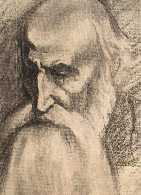 Georg Blümhuber - Paarporträt, Doppelt - o.J. - Zeichnung