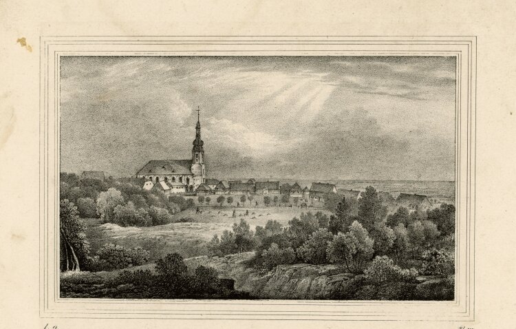 unbekannt - Hochkirch - o.J. - Lithografie