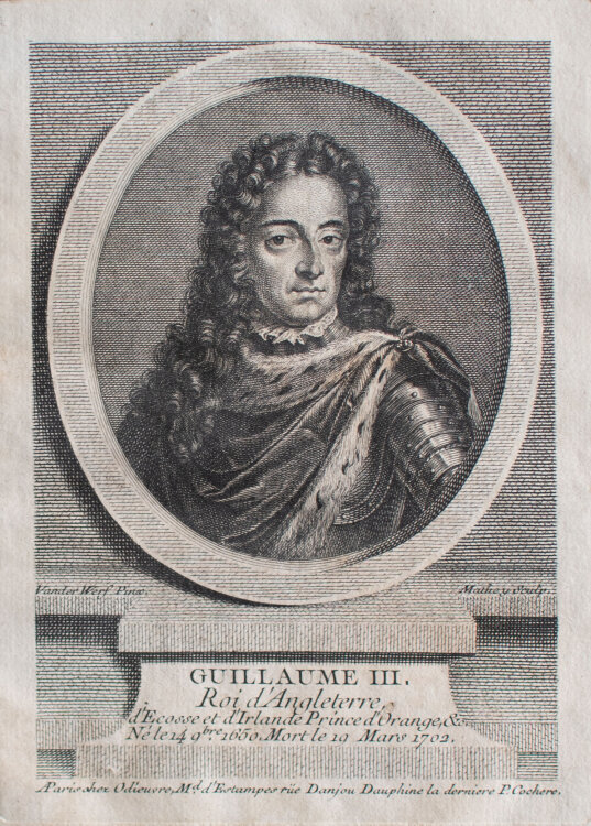 C. Mathey - Porträt Wilhelm III. von Oranien /...