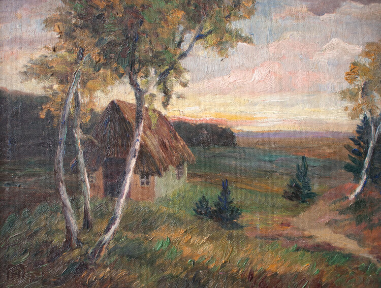 Anna Mahn - Moorlandschaft - o.J. - Gemälde