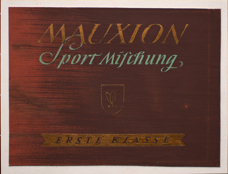 O. Hartmann - Mauxion Sportmischung - o.J. - Gouache