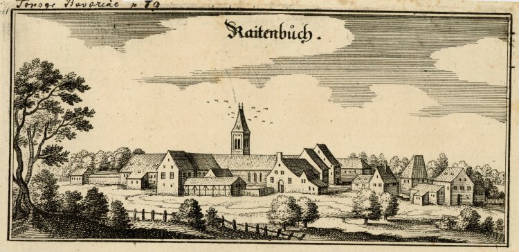 Matthäus Merian der Ältere - Raitenbuch - 1644 - Kupferstich