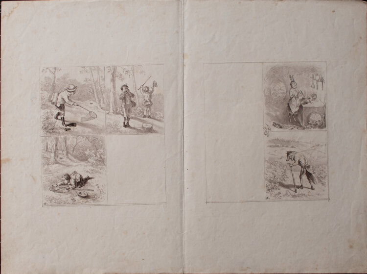 Theodor Hosemann - Illustrationen - 1874 - Lithografie