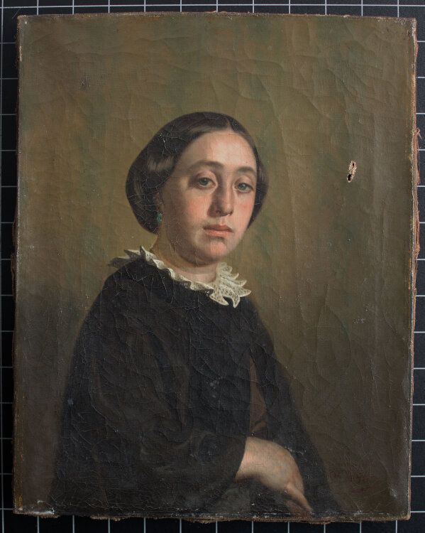 H. Bizouard - Frauenporträt - 1856 - Öl auf...