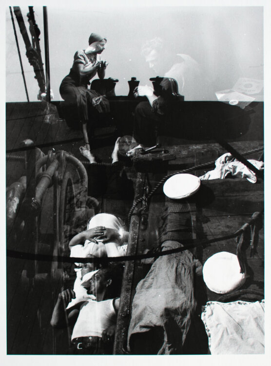 László Moholy-Nagy - An Deck, Skandinavienreise - um 1930/1994 - Fotografie