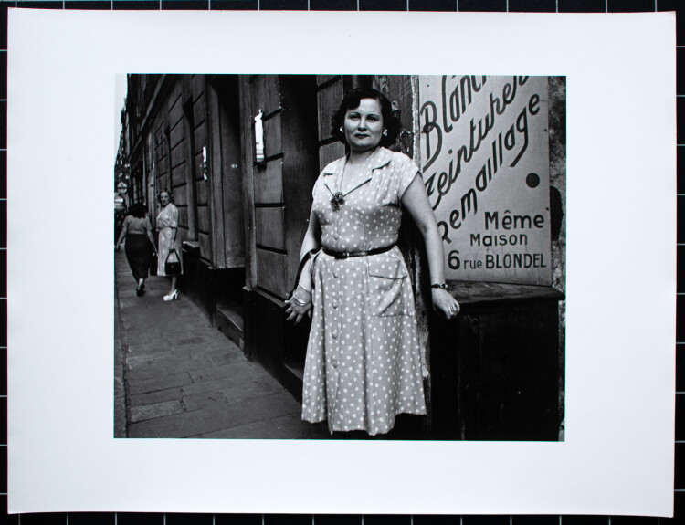 Lutz Dille - Rue Blondel, Paris - 1951 - Fotografie