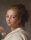 E. Eiche signiert - Porträt eines Mädchens - 1772 - Öl auf Tafel