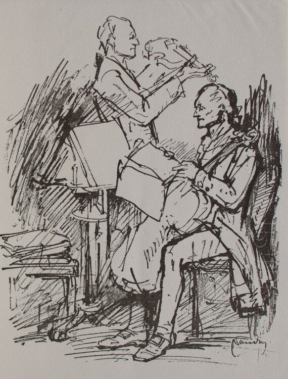 Bernard Naudin - Konzert - Programm Konzert Paul und Denise Poiret 18. November 1910 - 1910 - Lichtdruck