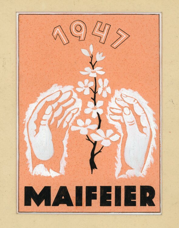 unbekannt - Maifeier 1947 - 1947 - Mischtechnik