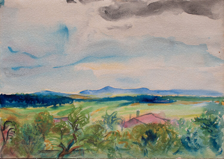 Maria von Eichel? - Landschaft - o.J. - Aquarell