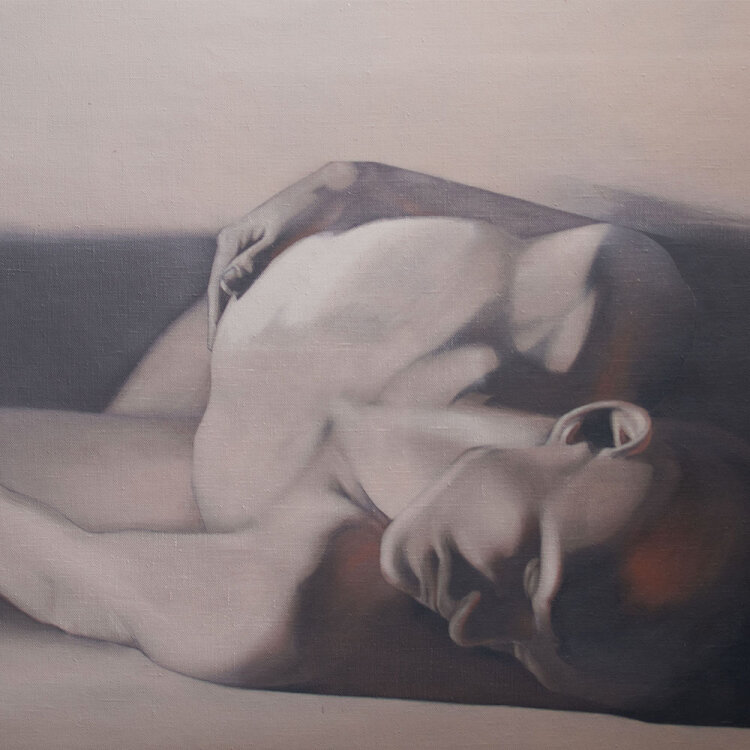 Marina Ignatieva - Männerakt - 2013 - Öl auf Leinwand