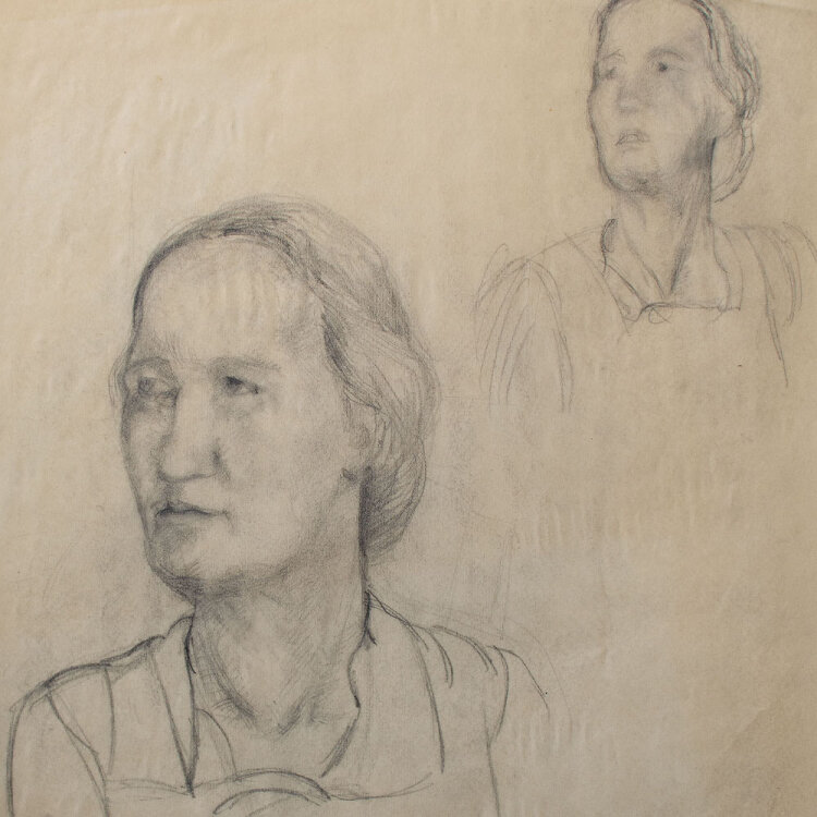 Maria von Eichel - Frauenporträt - o.J. - Bleistift
