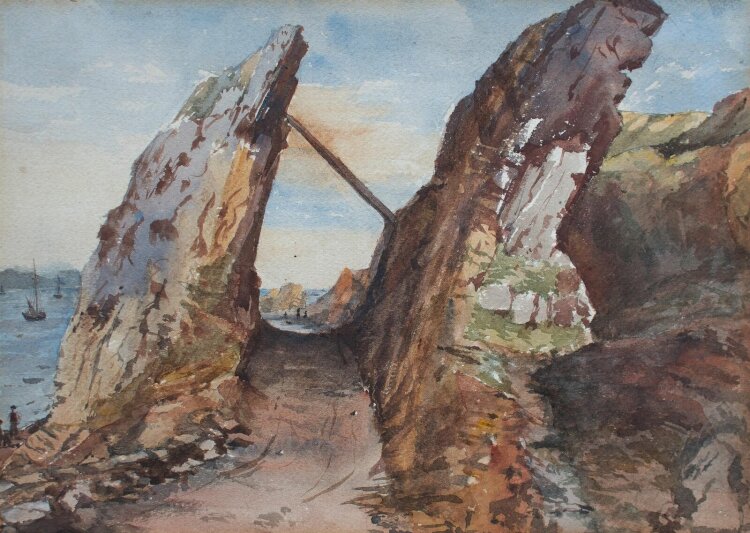 unbekannt - Mumbles, Glamorgan Wales - o.J. - Aquarell