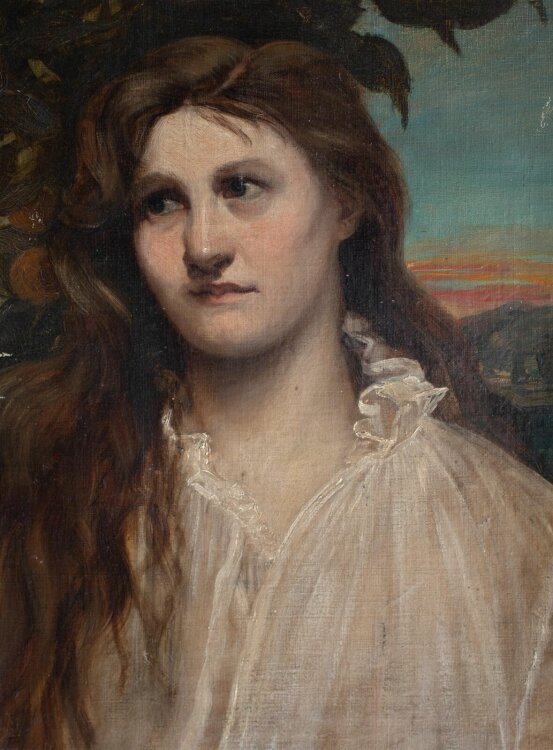 Eduard Veith - Frauenporträt - o.J. - Öl auf Leinwand