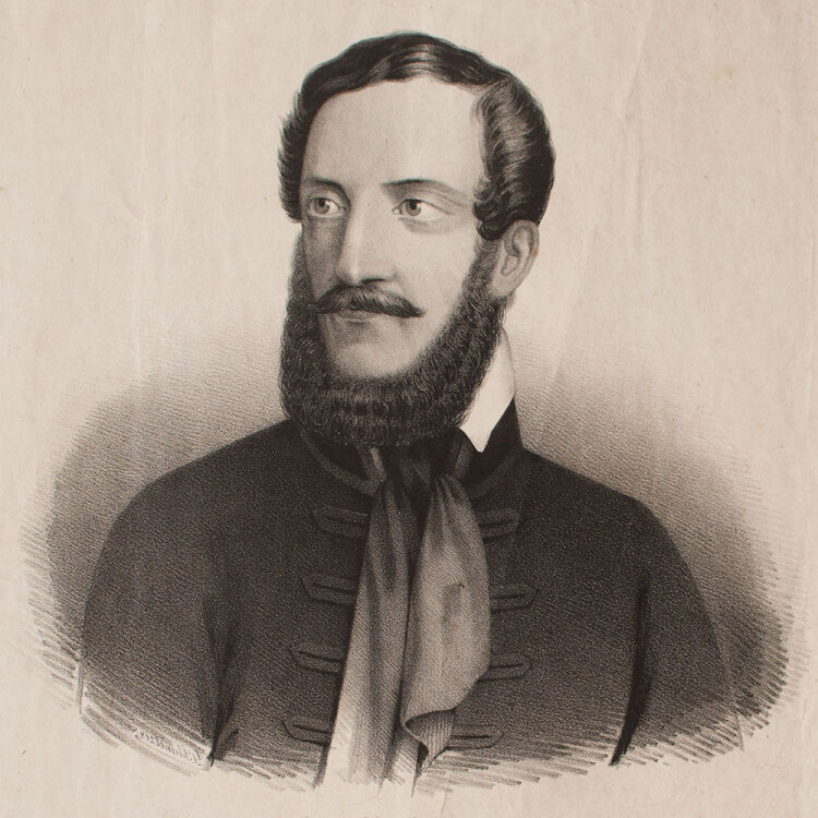 G. Schmelzer - Lajos Kossuth - o.J. - Lithografie