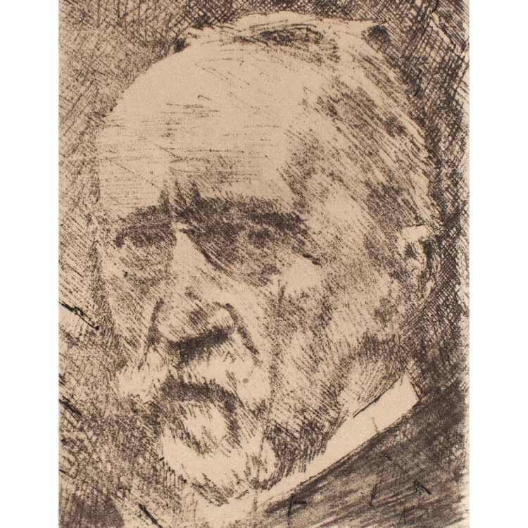 unbekannter Monogrammist - Porträt Robert Koch -...